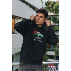 Özgür Filistin Oversize Hoodie