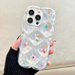 iPhone Çiçekli Silikon Kılıf❤️