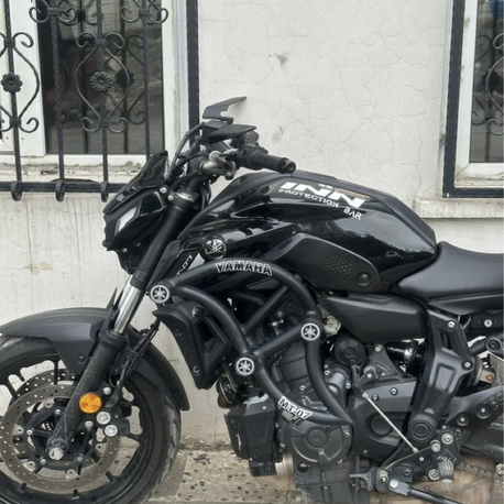 YAMAHA MT 07 ÖZEL ÜRETİM KORUMA DEMİRİ 3 TAKOZLU 