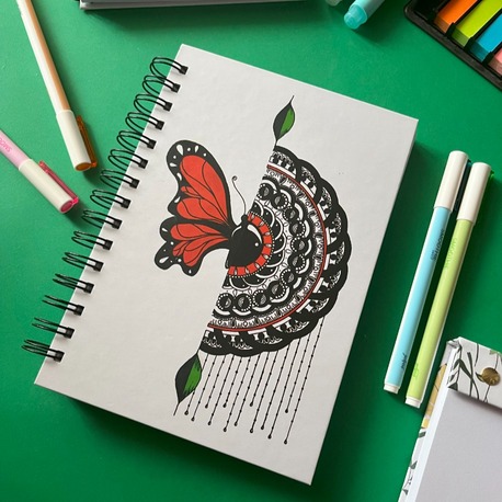 MANDALA RÜYASI KOLEKSİYONU - SİYAH MANDALA 