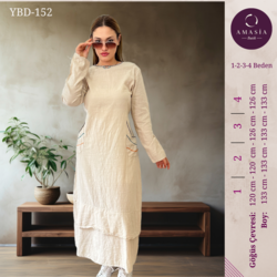 YBD-152 Keten elbise 26597577