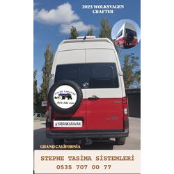 wolsvagen crafter Grand california stepne tasima aparati