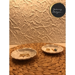 Mermer desenli Takı tabağı/ Sunumluk