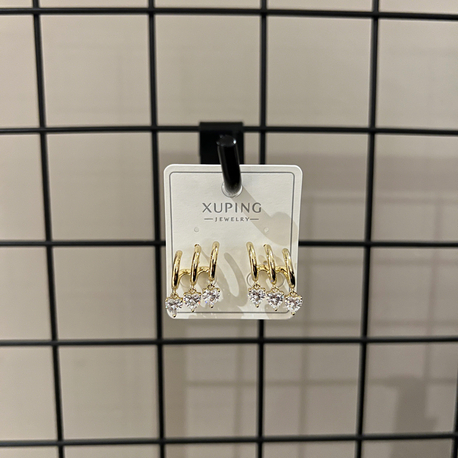 Üç Görünümlü Tek Küpe✨