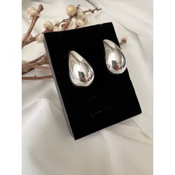 Silver Damla Küpe büyük boy