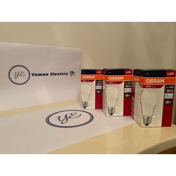 Osram Led Value 3 Lü Ampul Beyaz Işık 8.5 W 60Watt E27 Duy