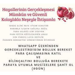 Bolluk bereket para blokajı iptal çalışması 