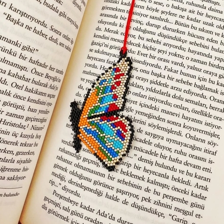 Kelebek Kitap ayracı