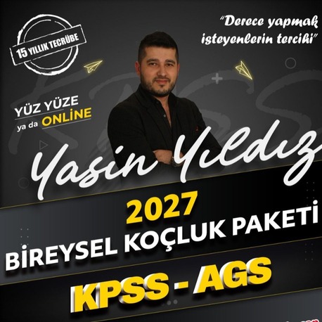 2027 KPSS-AGS KOÇLUK PAKETİ (ÖN KAYIT)