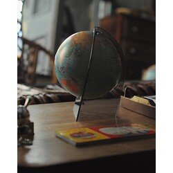 Vintage Globe Harita 