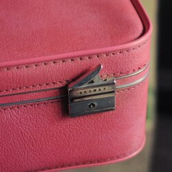 Vintage Skyway Pembe Bavul