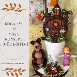 Koca Ayı ve Maşa Konsept Figür Eğitimi