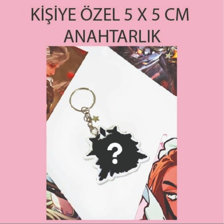Kişiye Özel Akrilik Anahtarlık