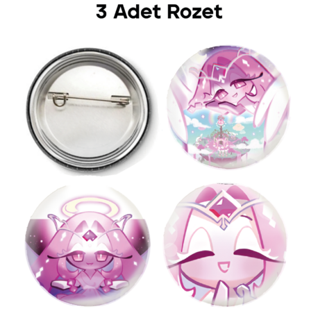 Cookie Run Kingdom Rozet Seti