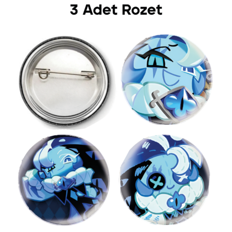 Cookie Run Kingdom Rozet Seti