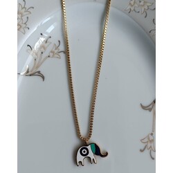 Çelik Gold Kolye