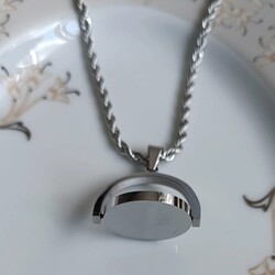 Çelik Silver Kolye