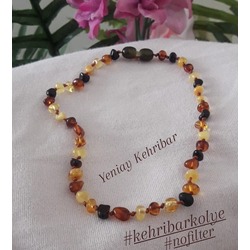 Kehribar Bebek Kolyesi 