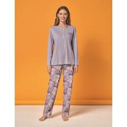 Over Sleep by Poleren Over Sleep Kadın Kışlık Pijama Takım

