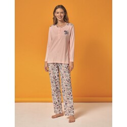 Over Sleep by Poleren Over Sleep Kadın Kışlık Pijama Takım

