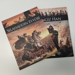 Selahaddin Eyyubi & Cengiz Han Çizgi Roman Set