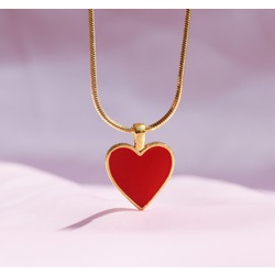 Red Heart Kolye