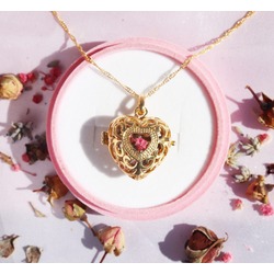 Flower Cage Kolye