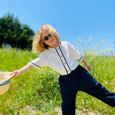 Müslin Üst- Gabardin Pant Takım