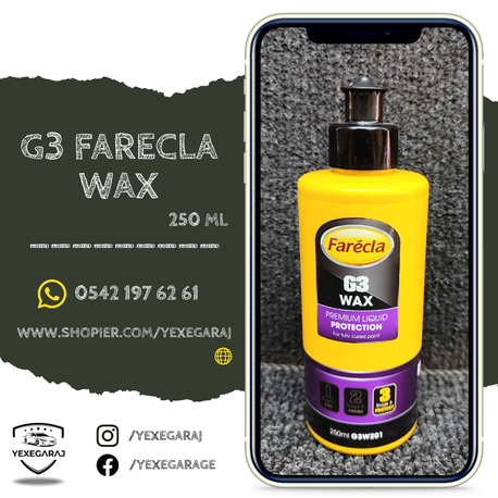 Farecla G3 Wax Cilâ 250 ML