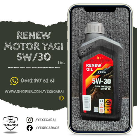 Renew 5W/30 Motor Yağı 1 KG