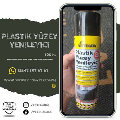 Automix Plastik Yüzey Yenileyici 500 ML