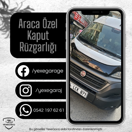 Sunflex Araca Özel Kaput Rüzgarlığı