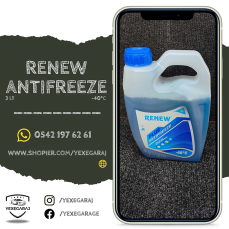 Renew Anti-Freeze Mavi -40*c 3 KG