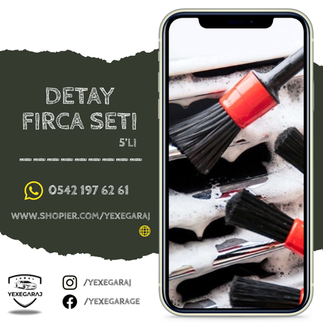 Detay Fırça Seti 5’li