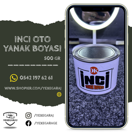 İnci Oto Yanak Boyası 500 GR