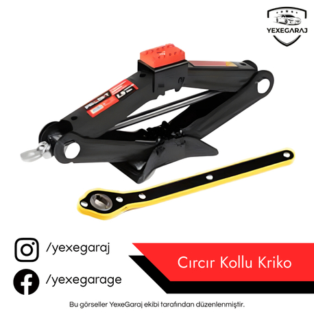 CırCır Kollu Kriko 1.5 Ton