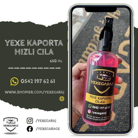 Yexe Oto Hızlı Cilâ 650 ML