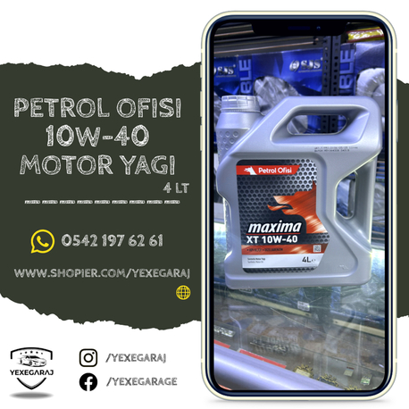 Petrol Ofisi Maxima 10W/40 Motor Yağı 4 KG