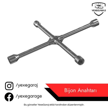 Dört Kollu Bijon Anahtarı