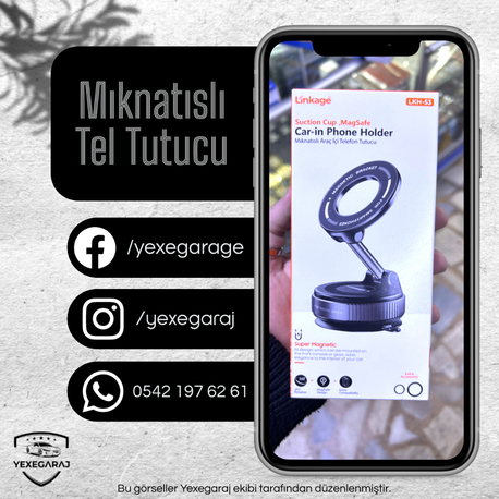 Linkage LKH-53 Mıknatıslı Telefon Tutacağı