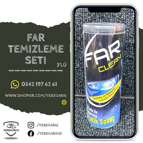 Far Temizleme Seti