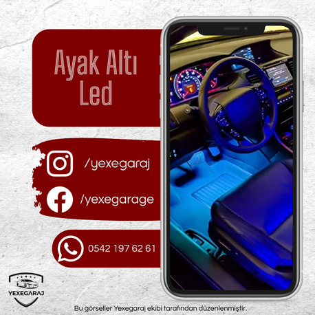 Ayak Altı Led Aydınlatma