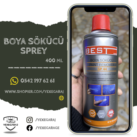Best Boya Sökücü Sprey 400 ML