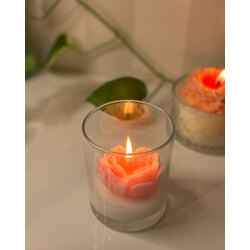valentine's candle / sevgiliye hediye vegan mum