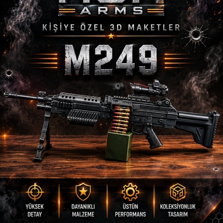 M249 Maketi 1:1
