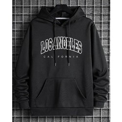 Los Angeles Baskılı Oversize Sweatshirt 