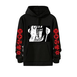 Anime Baskılı Oversize Sweatshirt 