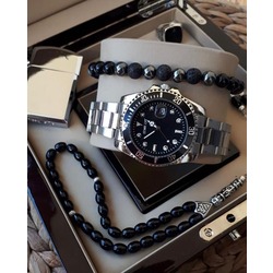 Gümüş Detaylar Sevenlere Özel Kombin Set