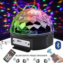 KÜRE DİSKO TOPU BLUETOOTHLU 