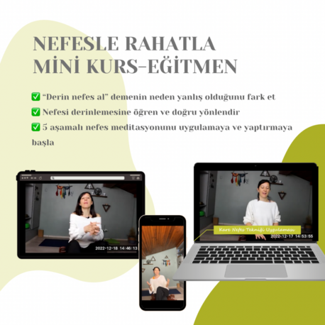 Nefesle Rahatla Mini Kurs-Eğitmen